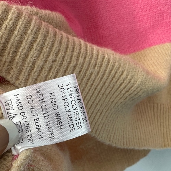 1.4.3. Story by Line Up Pink Crew Neck Long Sleeve Sweater - Picture 4 of 6